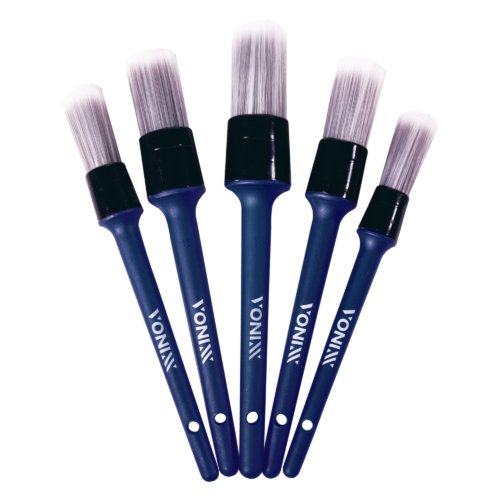 Kit de Pincéis Vonixx para Detalhamento Interno 5 peças